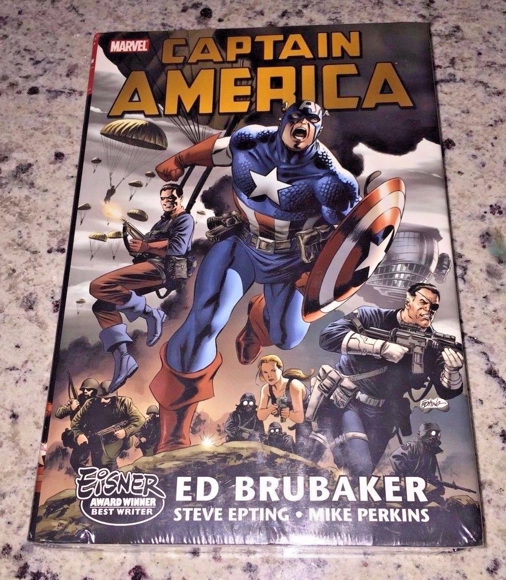 CAPTAIN AMERICA ED BRUBAKER OMNIBUS HC MARVEL COMICS HARDCOVER NEW SEALED OOP