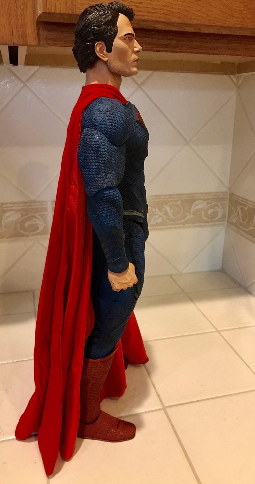 NECA MAN OF STEEL Superman 1/4 scale 18 Inch movie figure Henry Cavill