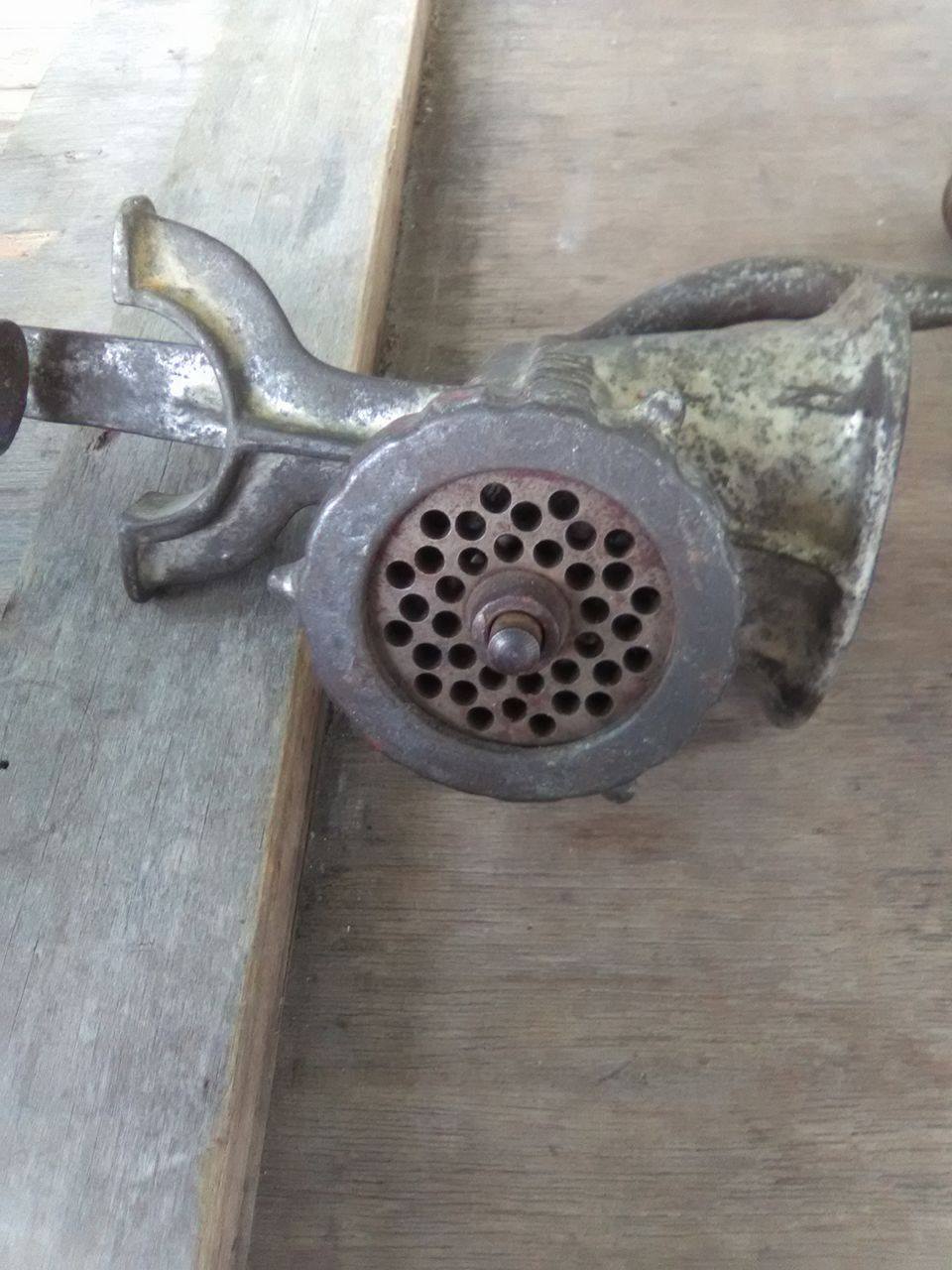 Vintage Antique ENTERPRISE 5 meat grinder Tinned 1930's USA