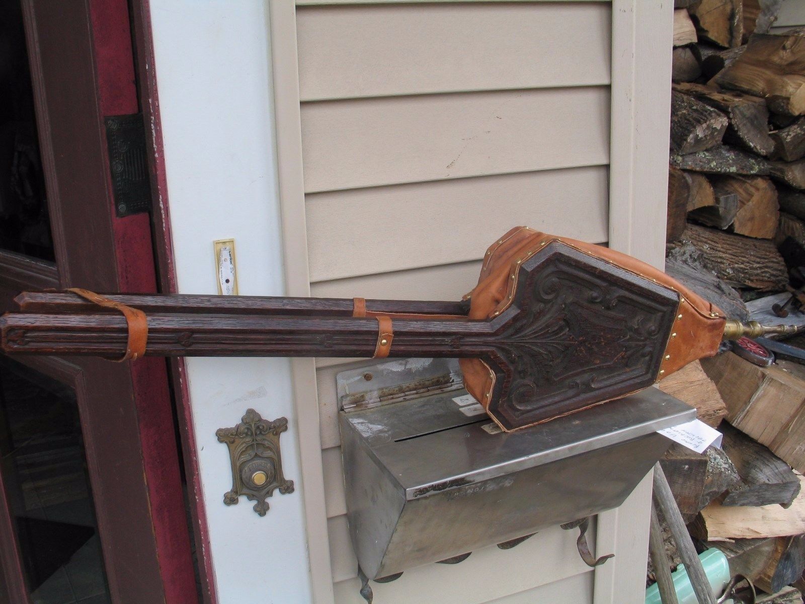 ANTIQUE FIREPLACE BELLOWS