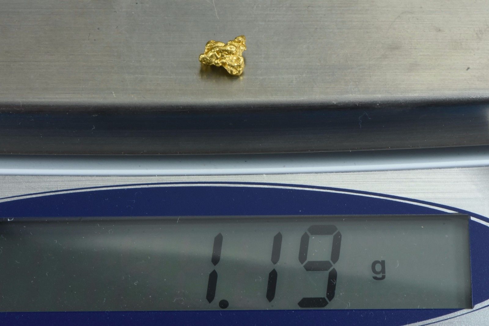 #752 Natural Gold Nugget Australian 1.19 Grams Genuine