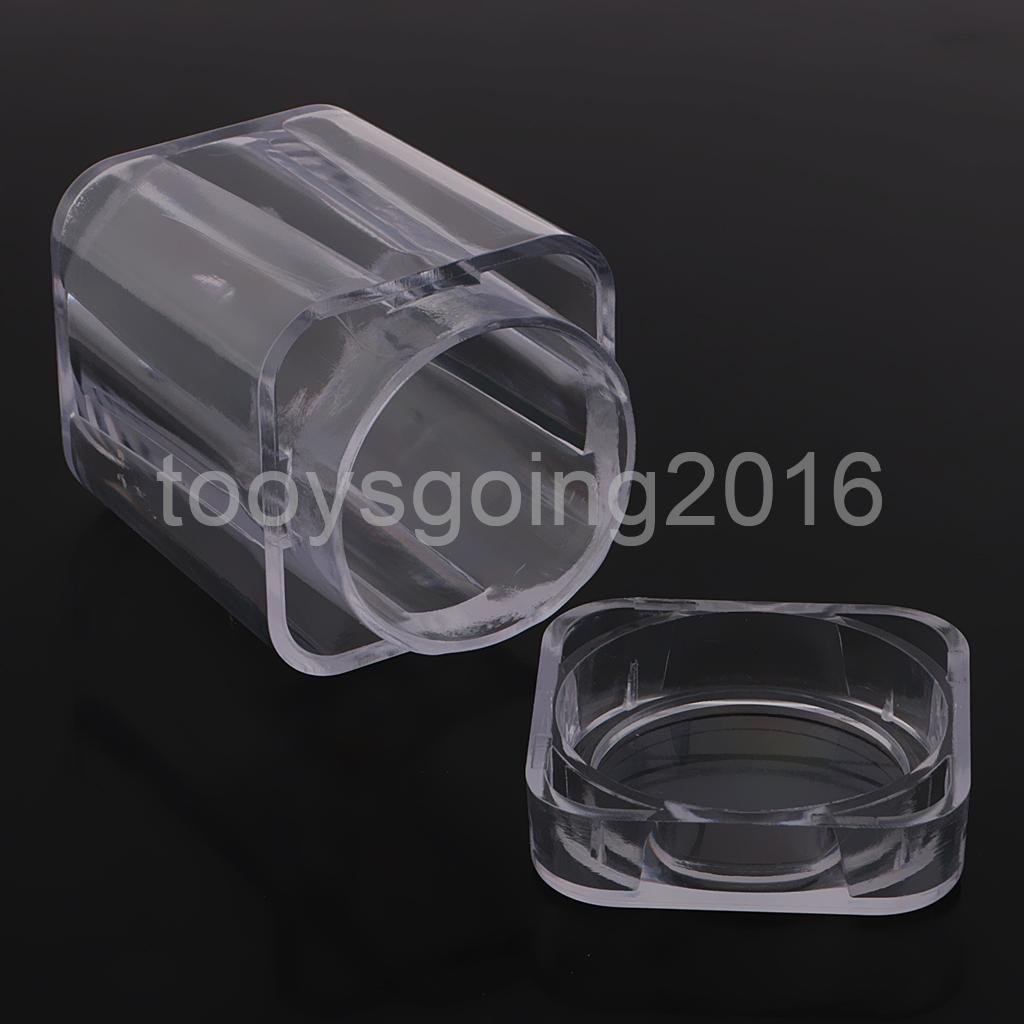 10pcs Clear Coin Capsules & Coin Storage Box Container for Small Coins Stock