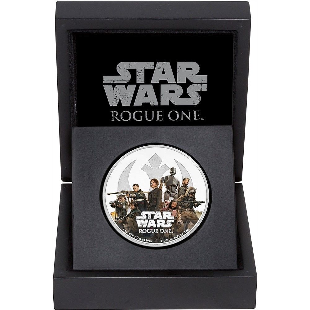 Star Wars: Rogue One - Rebellion 1 oz Silver Coin 2017