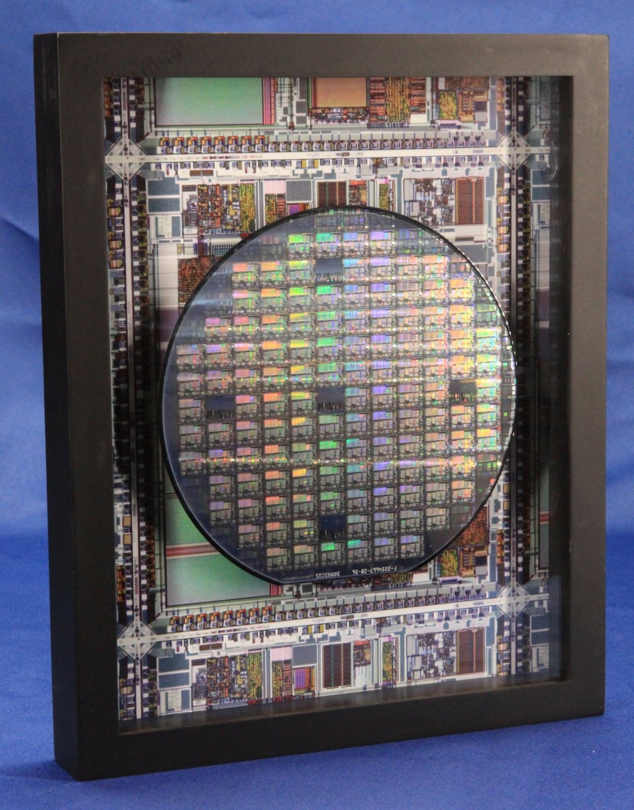 Silicon Wafer - The Microprocessor Chip (TI,TMS370,MPU,CPU,8x10