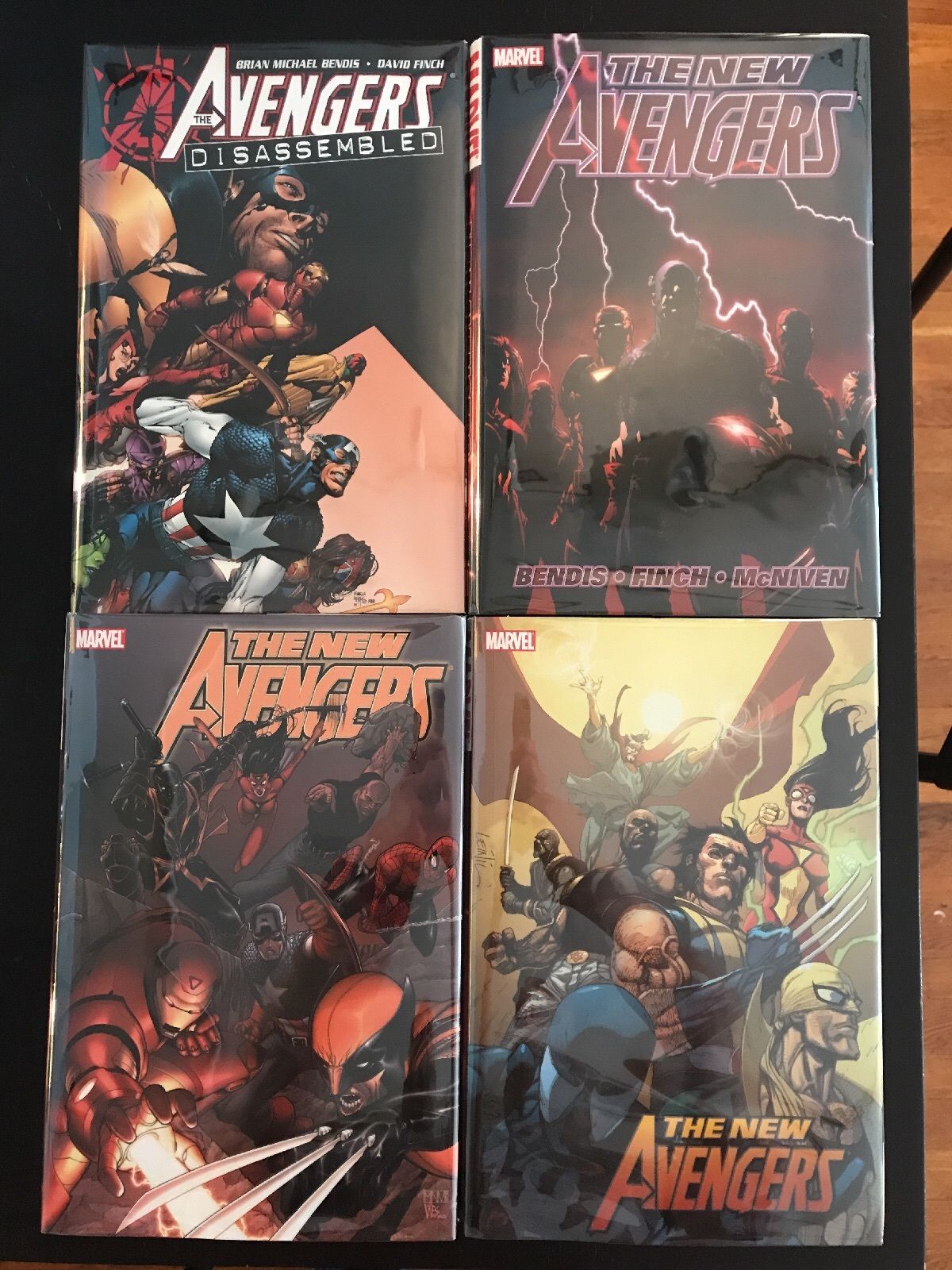 New & Disassembled Avengers HC LOT OOP 1 2 3 Bendis