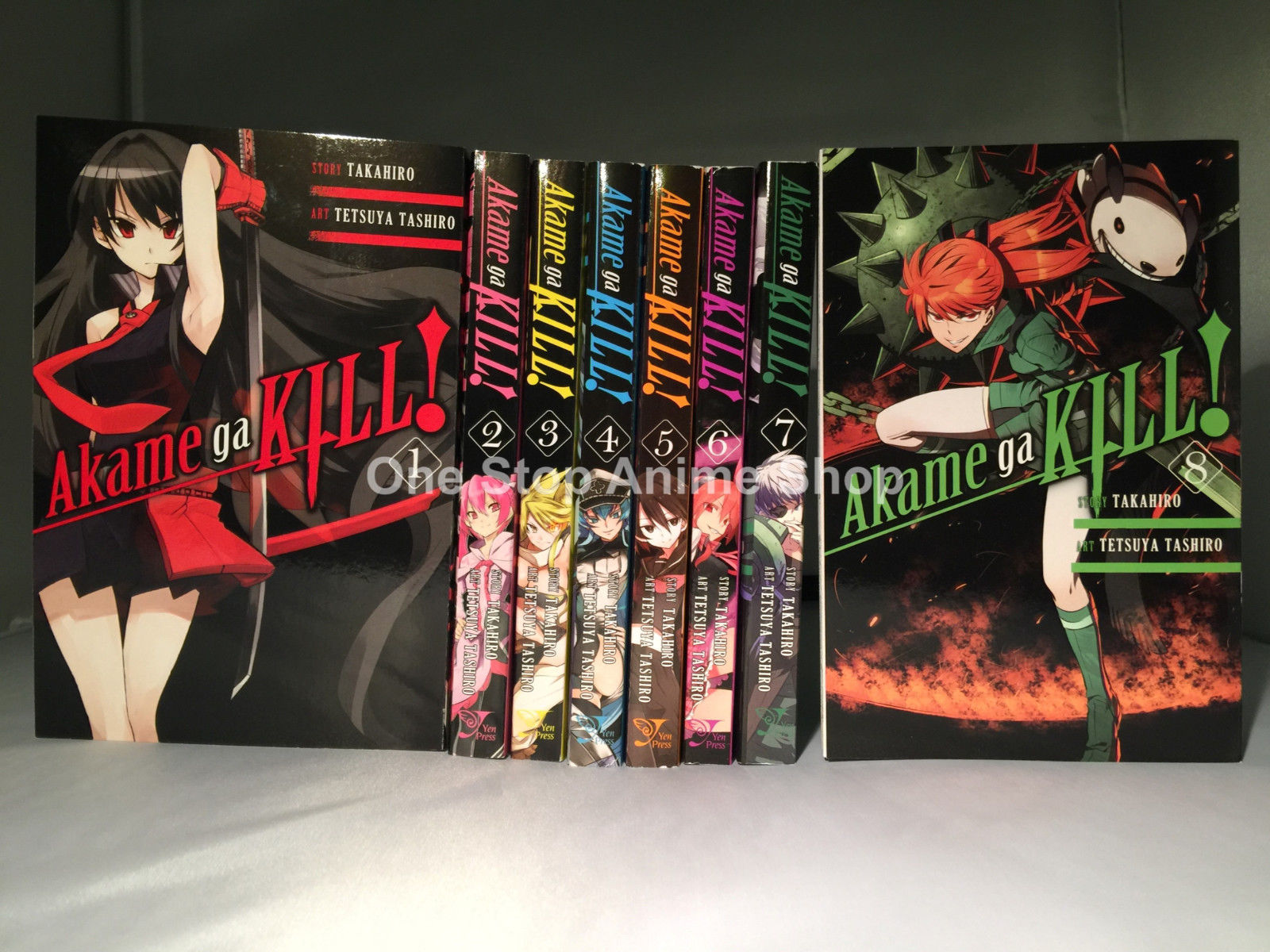 Akame ga Kill ( Vol 1 - 11) English Manga Graphic Novels SET Brand New Lot