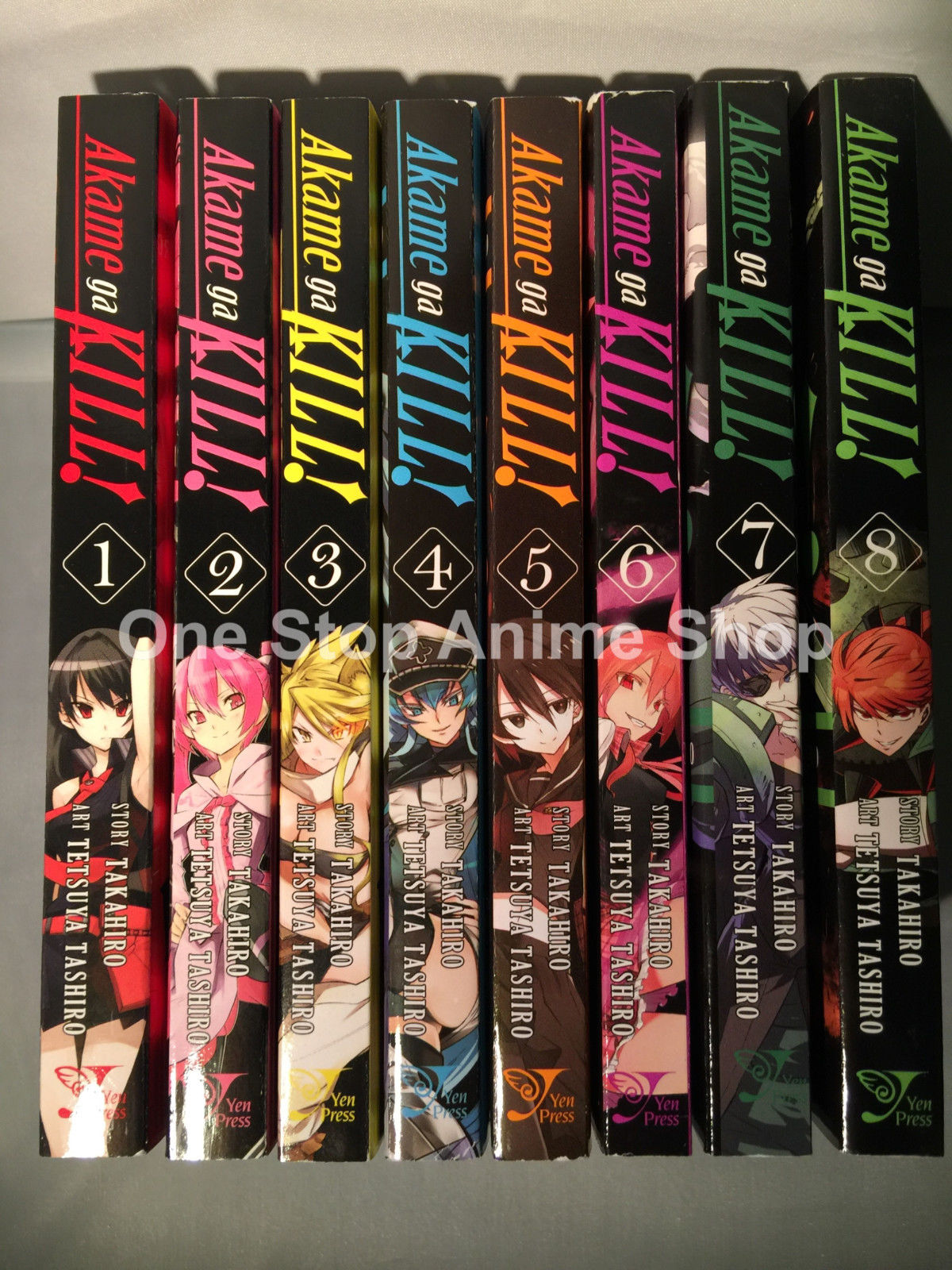 Akame ga Kill ( Vol 1 - 11) English Manga Graphic Novels SET Brand New Lot