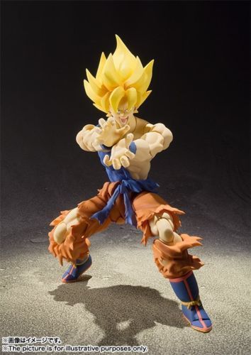 Bandai Dragonball Z S.H.Figuarts Super Saiyan Son Goku Warrior Awakening Figure