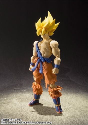 Bandai Dragonball Z S.H.Figuarts Super Saiyan Son Goku Warrior Awakening Figure