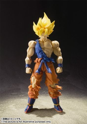 Bandai Dragonball Z S.H.Figuarts Super Saiyan Son Goku Warrior Awakening Figure