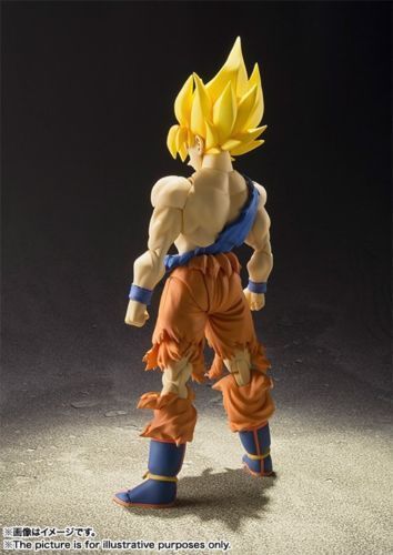 Bandai Dragonball Z S.H.Figuarts Super Saiyan Son Goku Warrior Awakening Figure