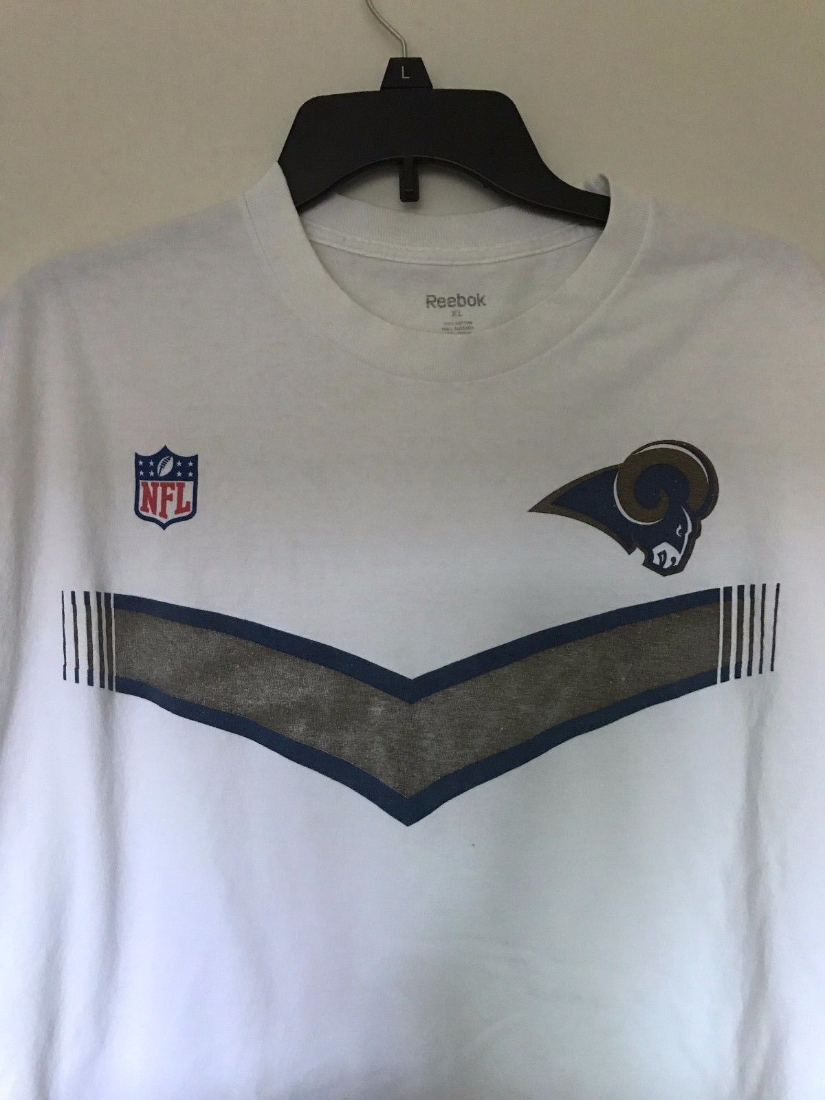 Jeff Fisher Coach's Reebok Shirt NFL St Louis Rams Game Practice Worn