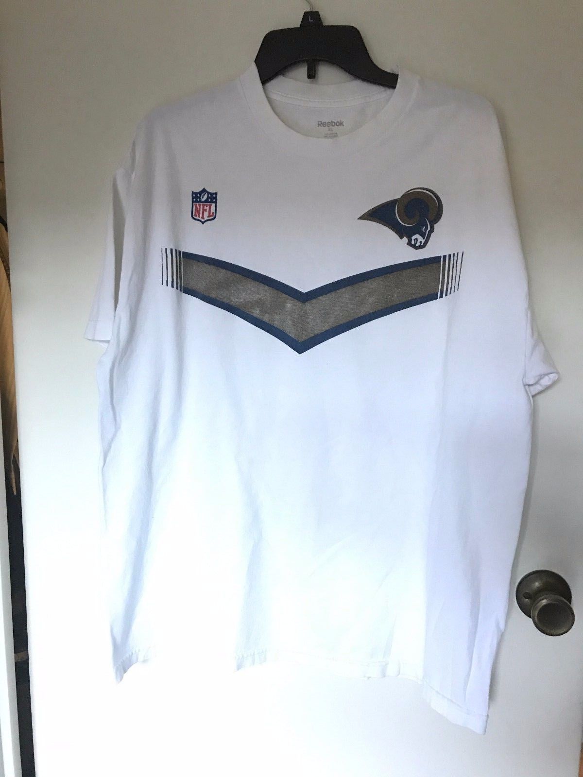 Jeff Fisher Coach's Reebok Shirt NFL St Louis Rams Game Practice Worn