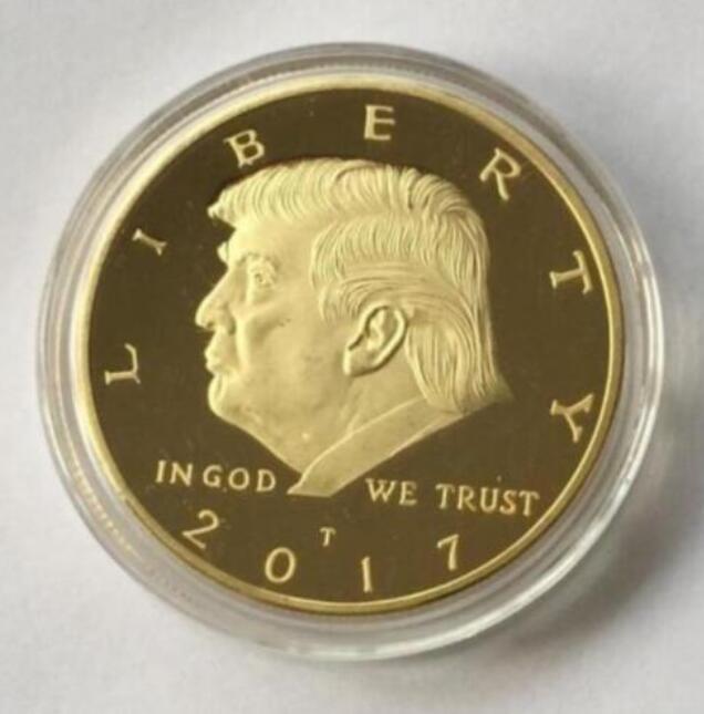 American President Donald Trump Inaugural EAGLE Commemorative Novelty Coin