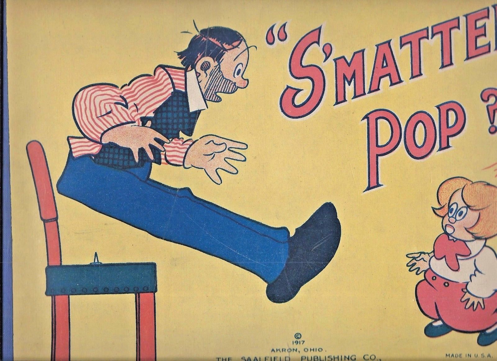 Scarce 1917 comic book S'MATTER, POP? ~ C.M. PAYNE