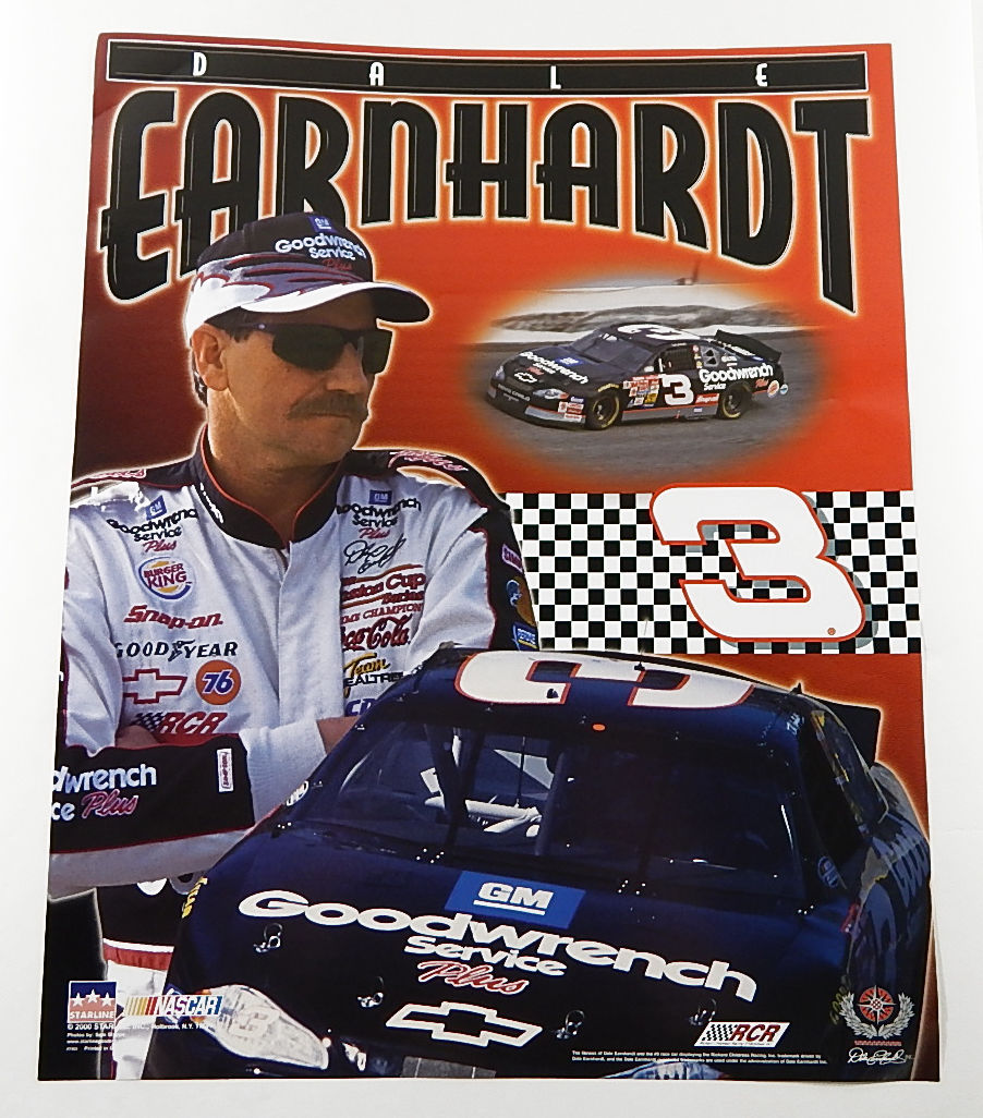 Wholesale Lot of (225) Starline Dale Earnhardt Sr. NASCAR Posters 16" x 20"