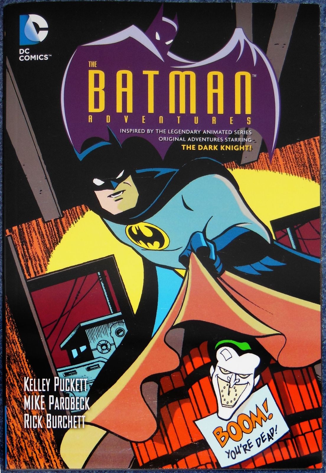 BATMAN ADVENTURES TPB #2~1ST HARLEY QUINN~BONUS FIGURE~DC COMICS~2015~NM