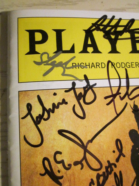 Hamilton signed Playbill 22 Signatures of Original Cast Members