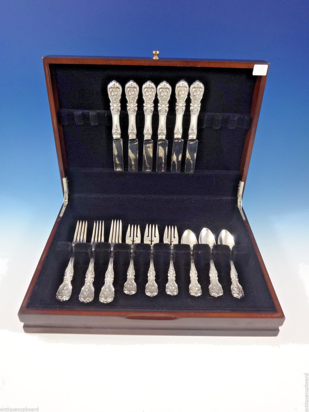 Francis I by Reed & Barton Sterling Silver Flatware Service Set 24 Pieces Old