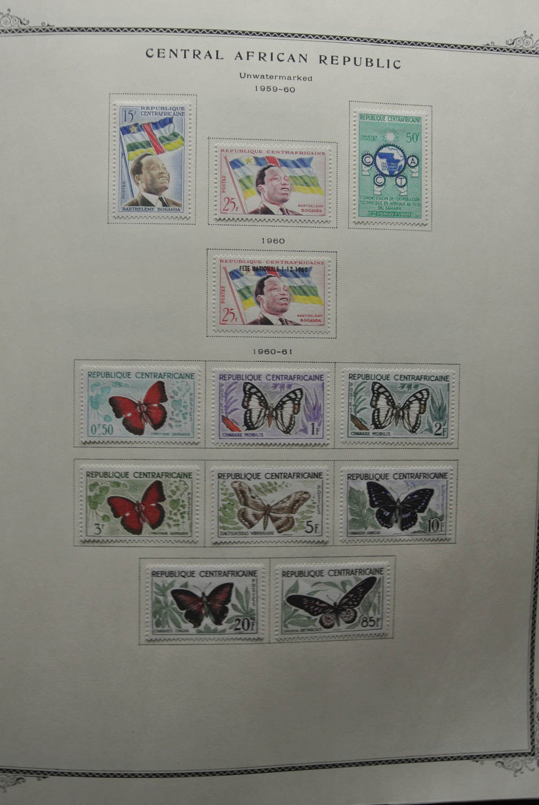 Lot 26234 Collection stamps of Central African Republic 1959-2007.