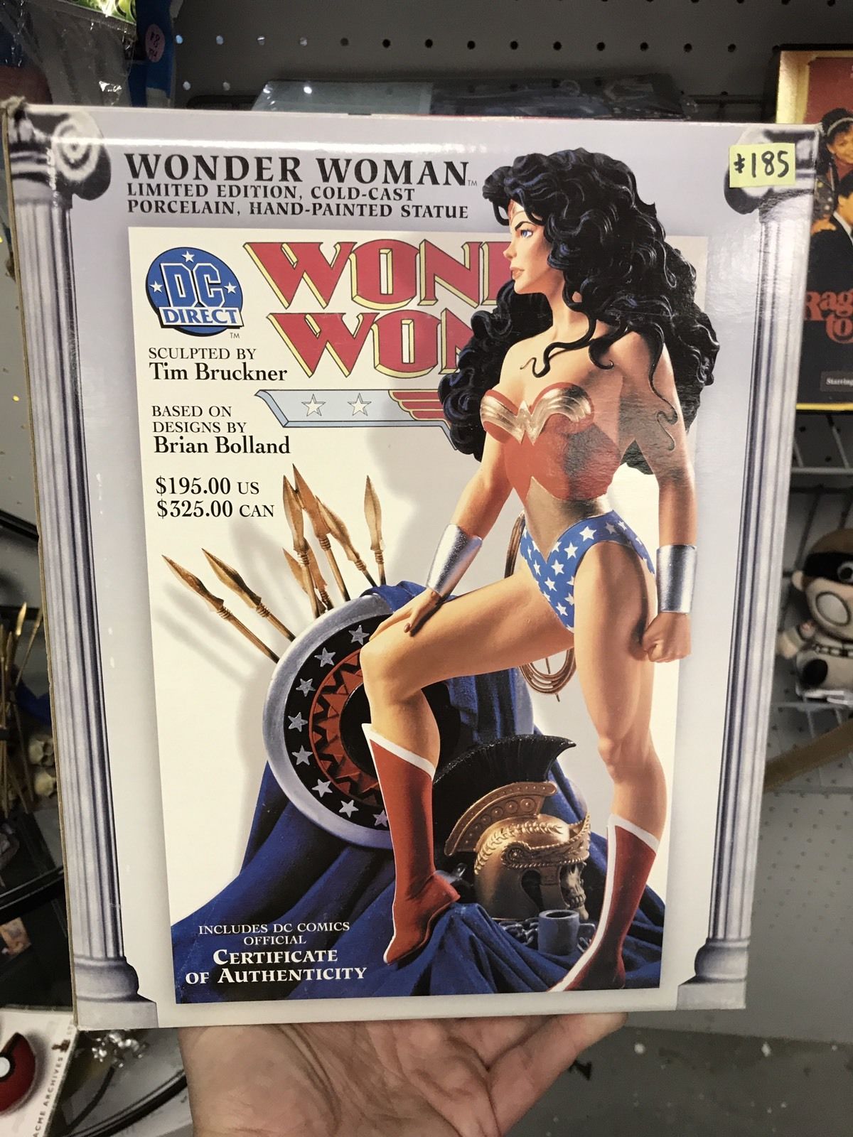 DC Direct Wonder Woman Statue #554 Of 5000 Boxed