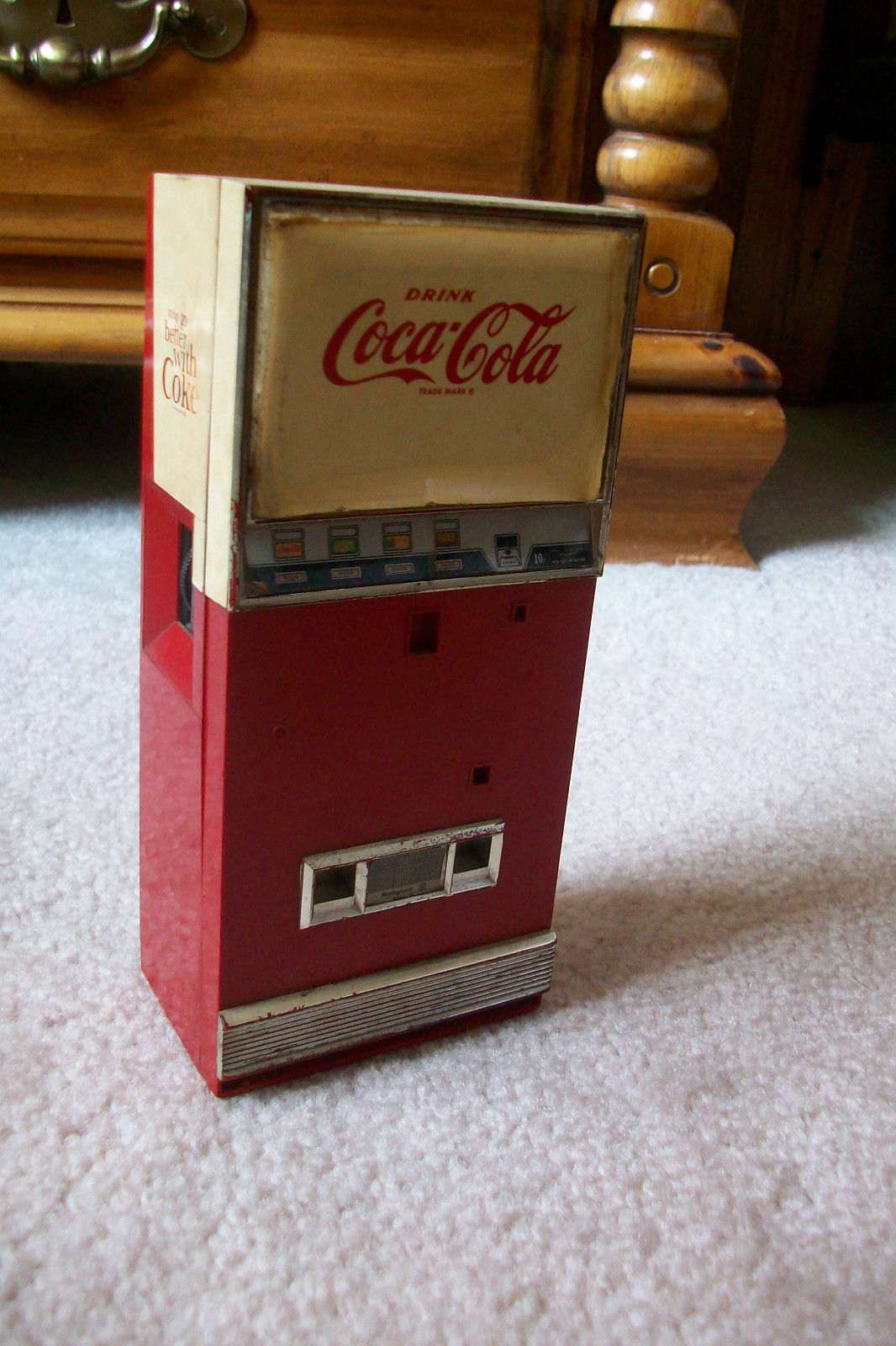 Vintage 1960's Coca-Cola Transistor  AM/FM Radio Westinghouse Vending Rare