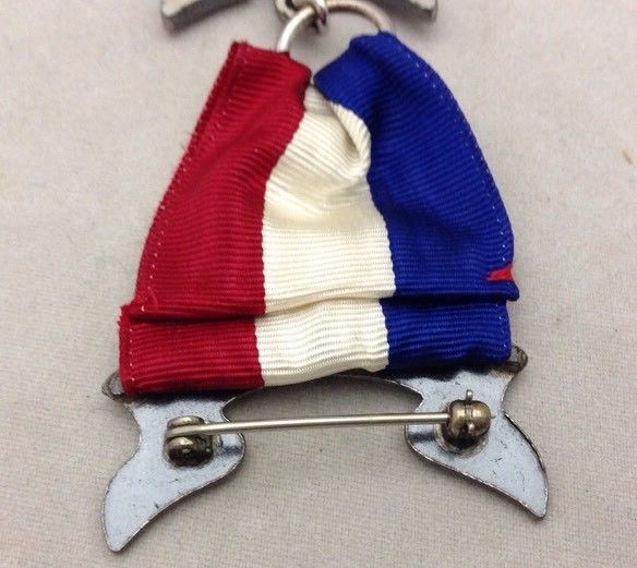 Vintage Sterling Silver Boy Scouts Of America Eagle Scout Award In Original Box