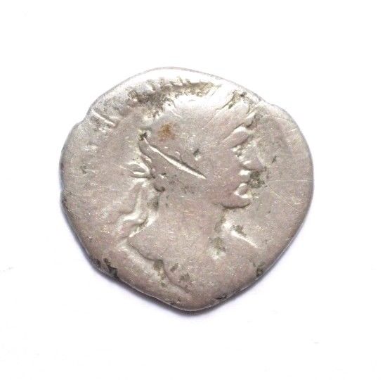 Ancient Roman Republic Silver coin denarius. IV-V Century