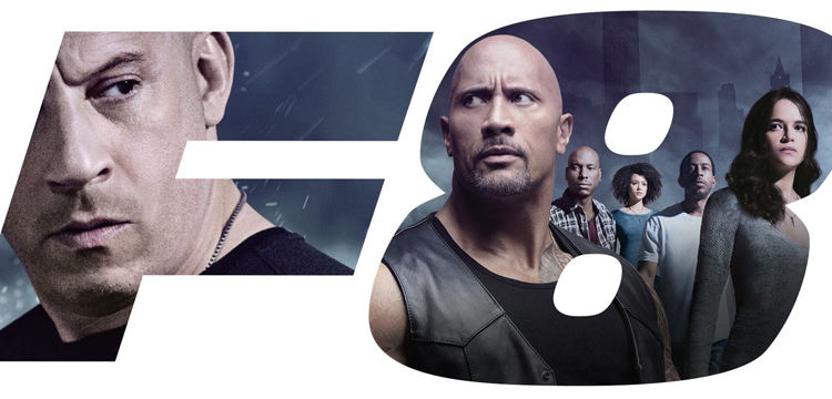 THE FATE OF THE FURIOUS MOVIE POSTER 2 Sided ORIGINAL FINAL 27x40 VIN DIESEL