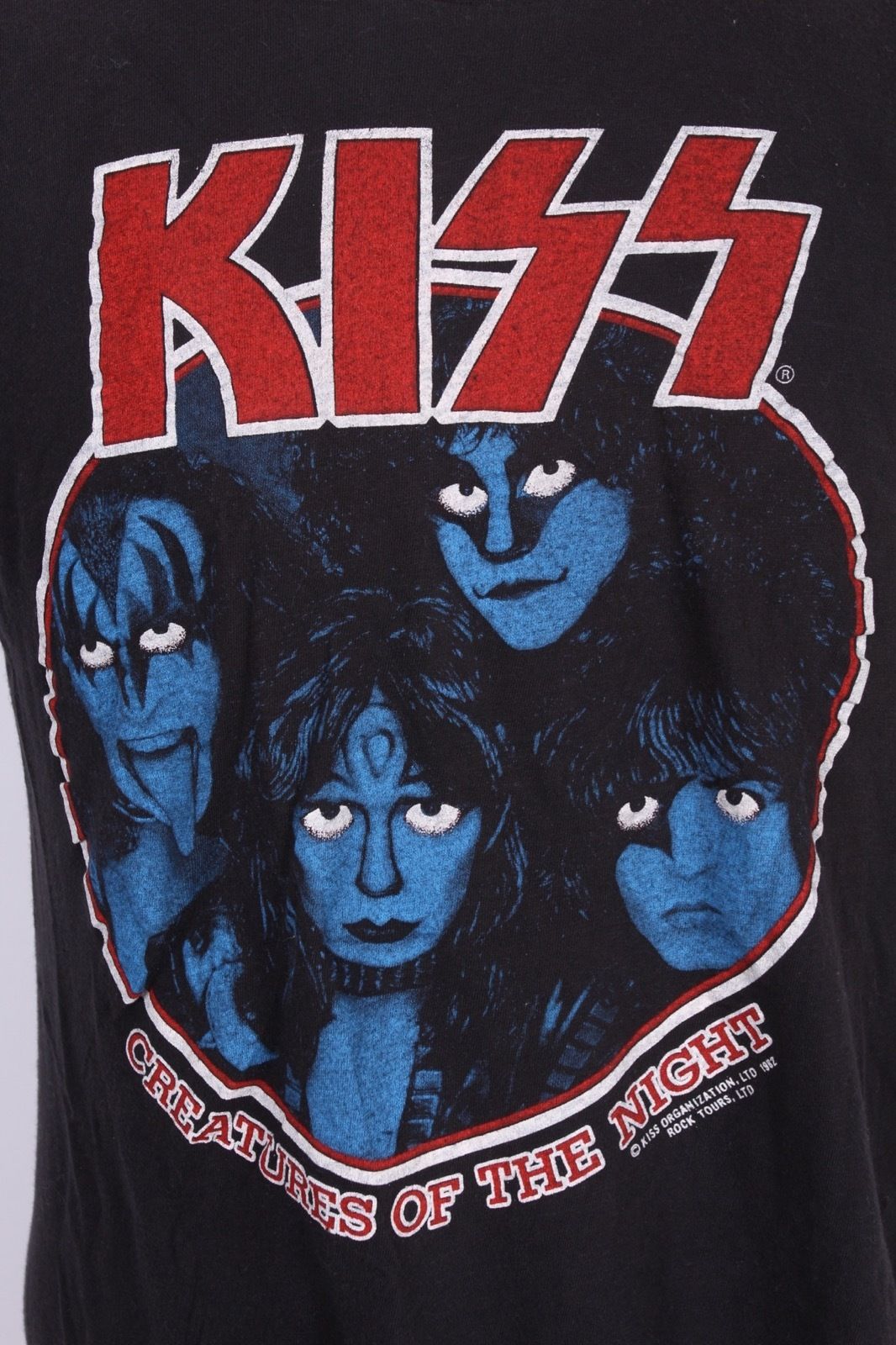 VTG 80S KISS “CREATURES OF THE NIGHT” ROCK TOUR T SHIRT MENS XL