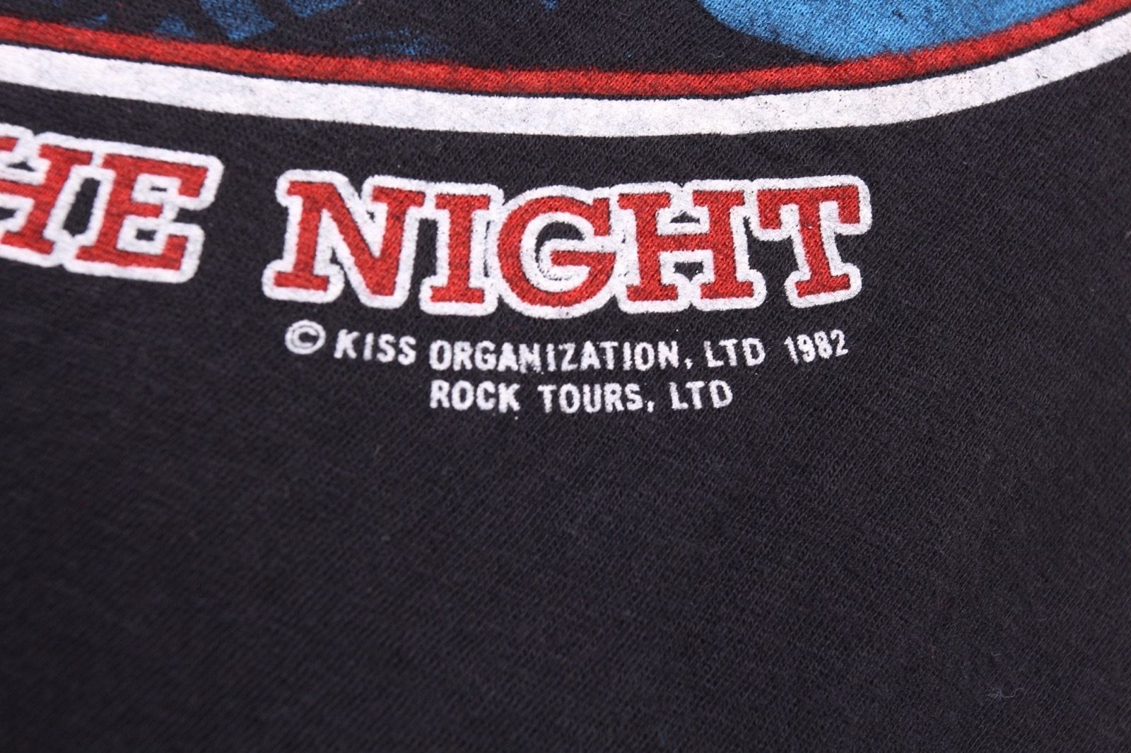 VTG 80S KISS “CREATURES OF THE NIGHT” ROCK TOUR T SHIRT MENS XL