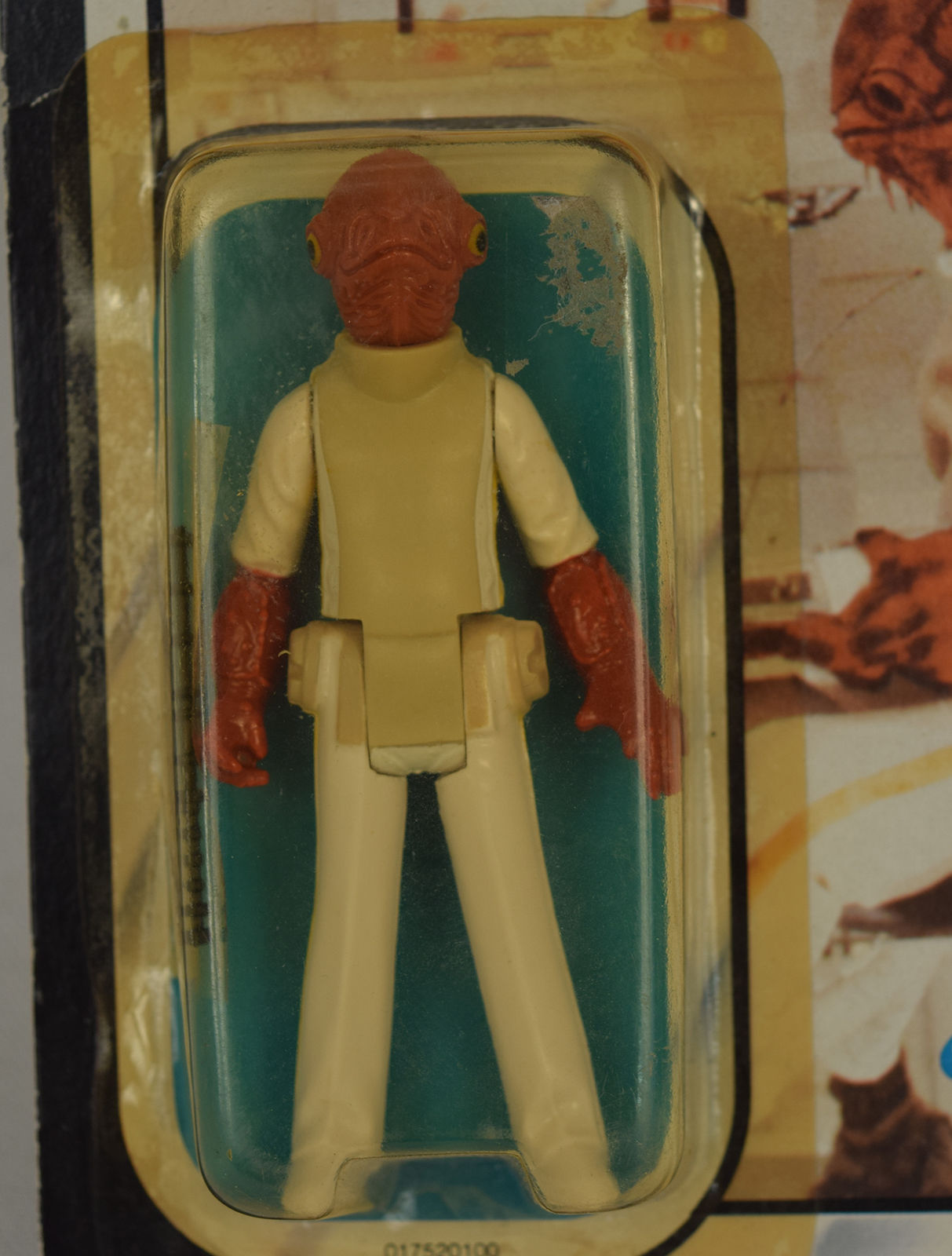 Star Wars Return Of The Jedi ROTJ Admiral Ackbar 65 Action Figure 1983 Kenner