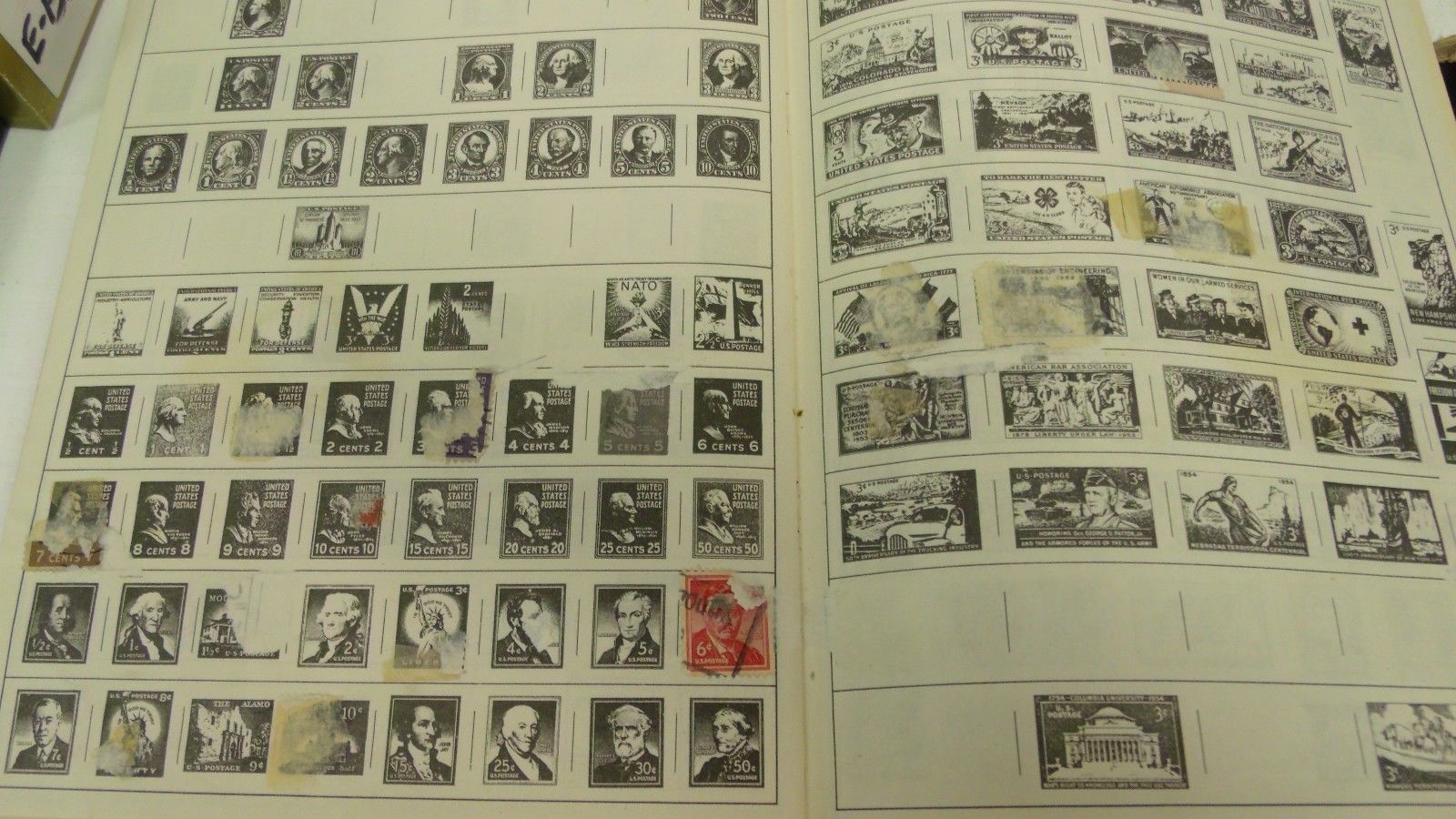 Vintage 1959 The Adventurer STAMP COLLECTION ALBUM No Stamps