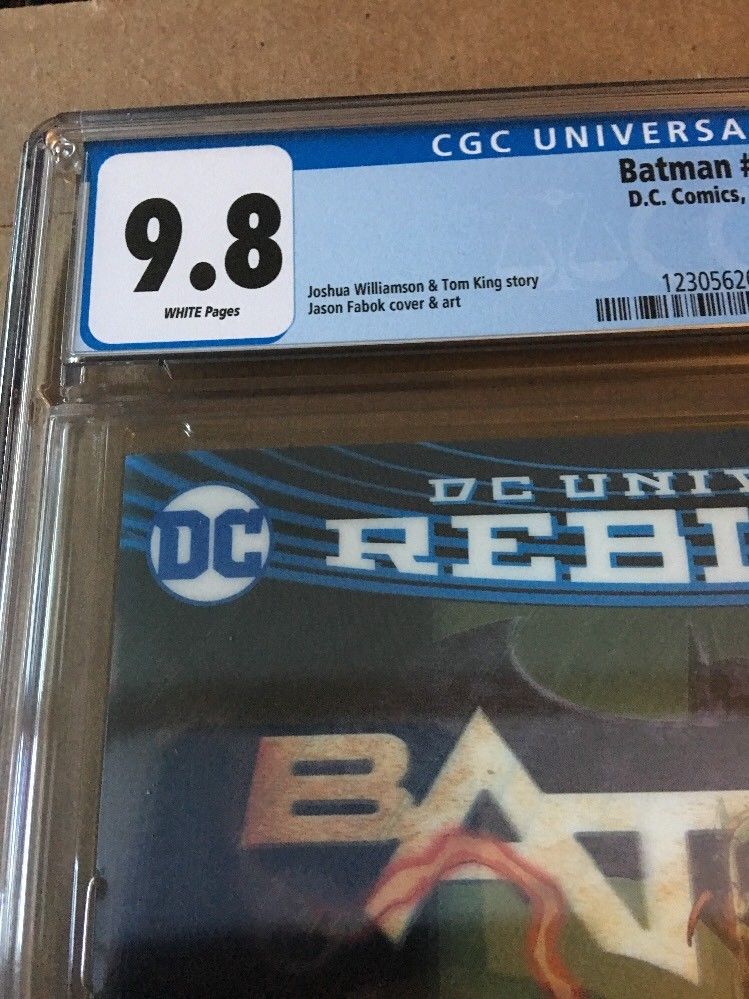 BATMAN #22 (2017) CGC 9.8 (NM+/M) 1st Print Lenticular Cover