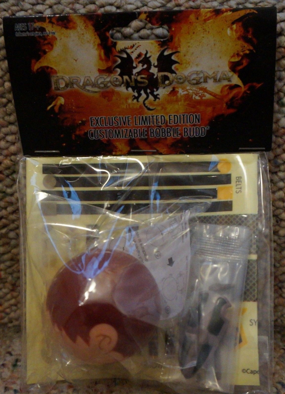 New! Dragon's Dogma Customizable Exclusive Limited Edition Bobble Budd by Capcom