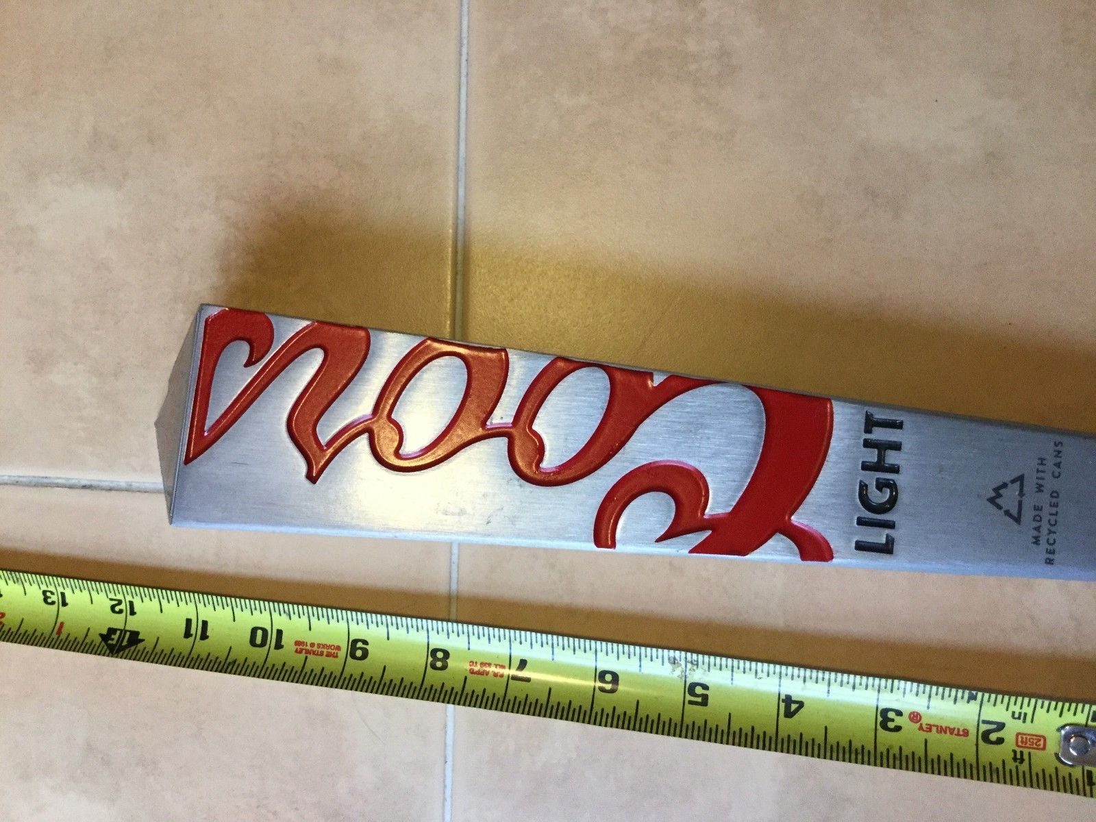 Coors Light Beer Handle Tap! See Pics!