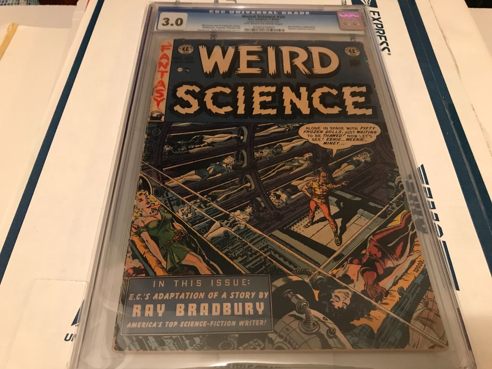 EC COMICS WEIRD SCIENCE #20 CGC 3.0 Wally Wood Classic Cover Art GREAT DEAL!