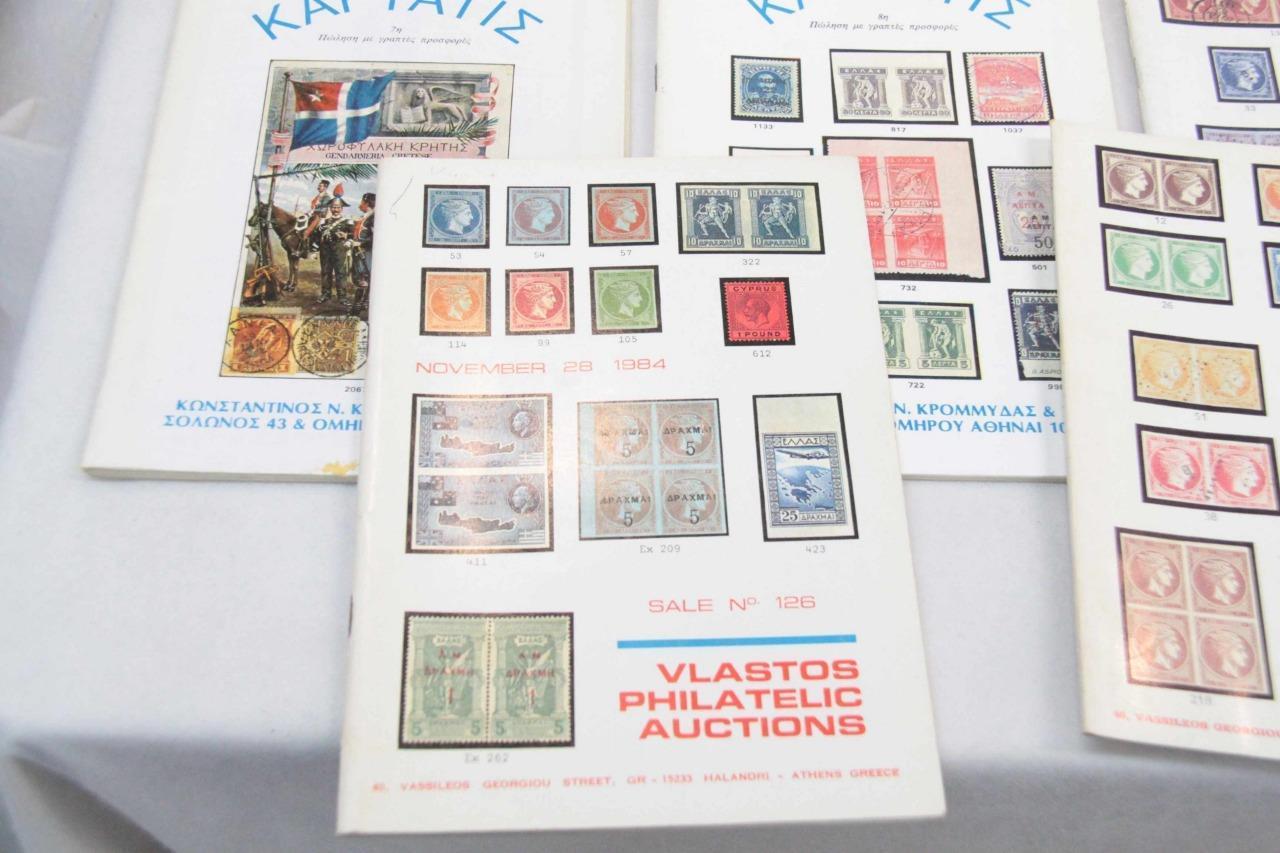 9 x books on Postage Stamps #12789