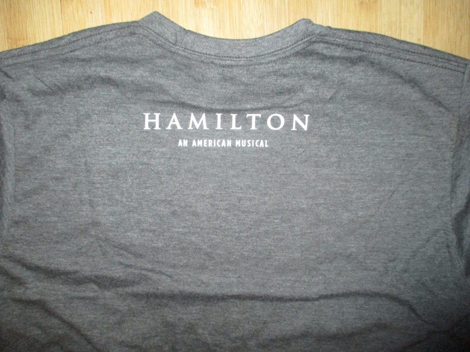 NEW Hamilton Broadway Musical OFFICIAL T TEE SHIRT MENS L Presidents Graphic