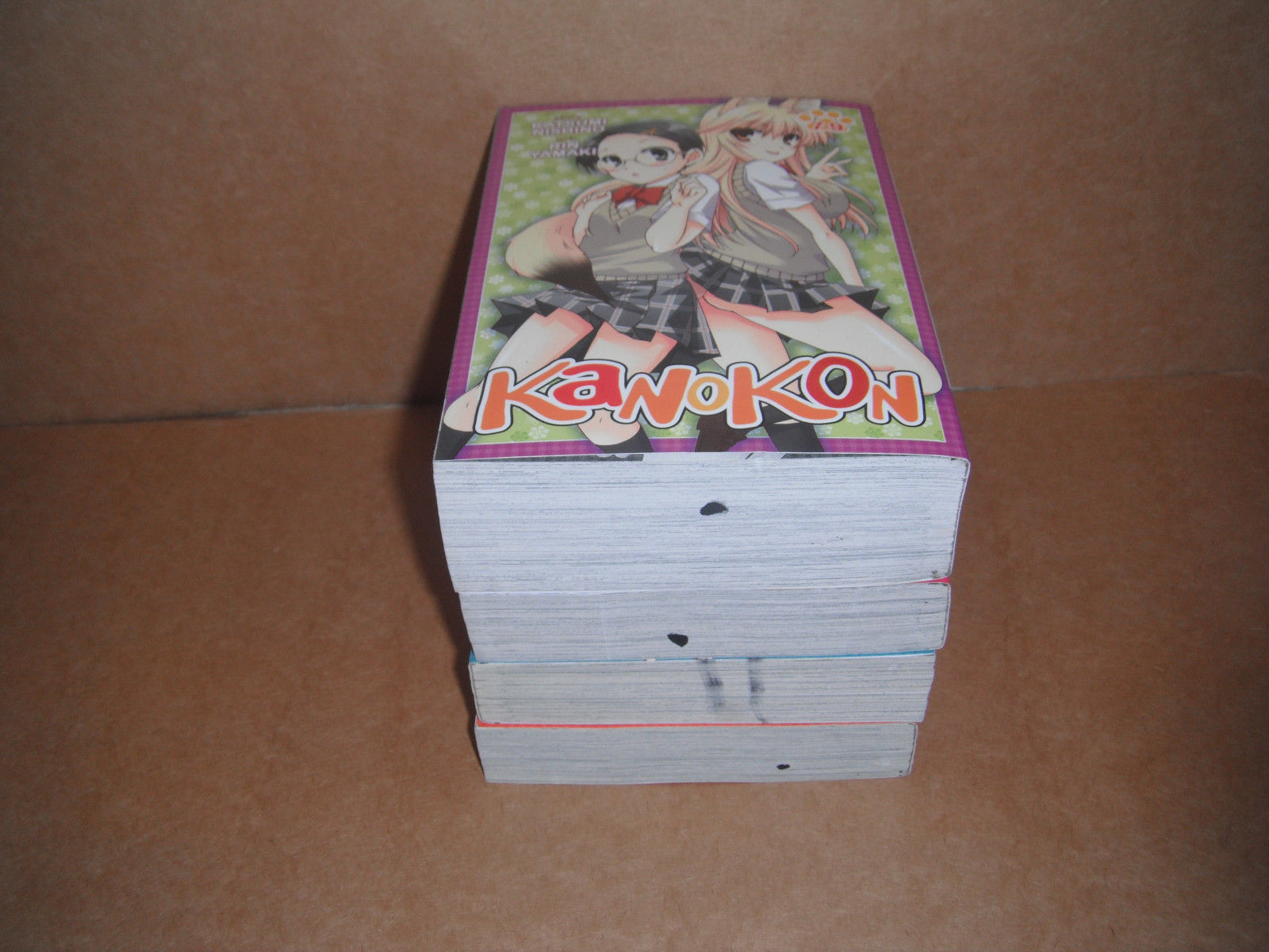 Kanokon Vol.1-2,3-4,5-6,7-9 Manga Graphic Novels Set Complete Set English