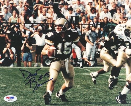 Drew Brees Authentic Autographed Signed 8x10 Photo Purdue Boilermakers PSA/DNA