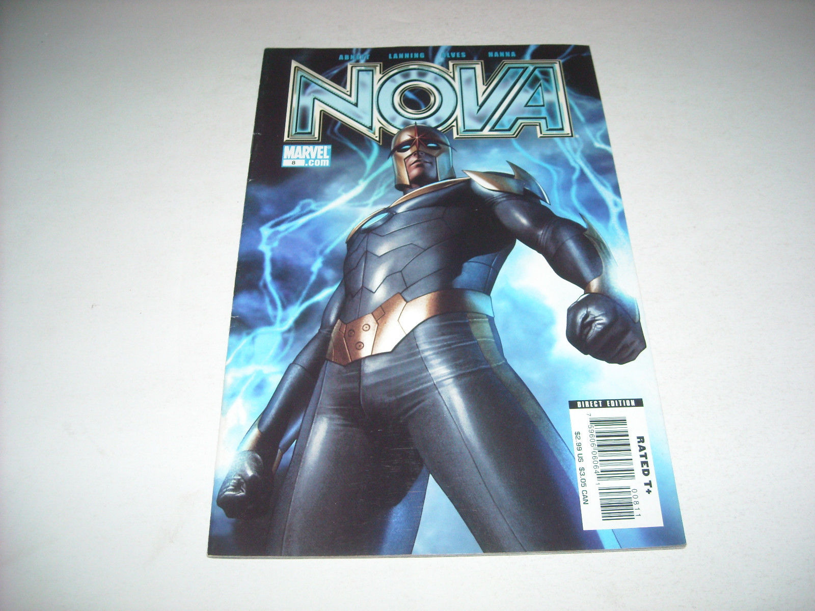 Nova #8 Comic Book 1st Appearance Cosmo GOTG Marvel 2008 DAN ABNETT LANNING