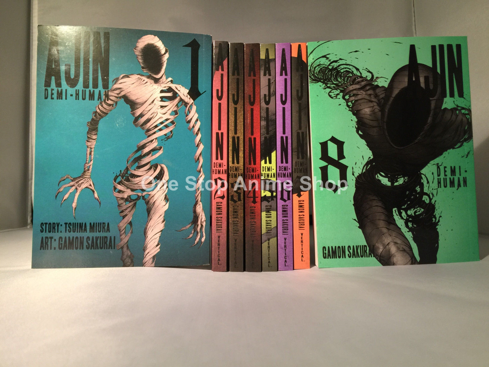 Ajin Demi-human  (v. 1 - 9) English Manga Graphic Novels Set NEW