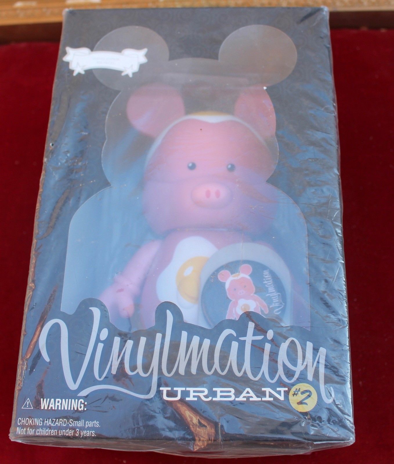 Disney Vinylmation Urban #2 Ham and Eggs Mouse Limited Edition 9” Figurine New