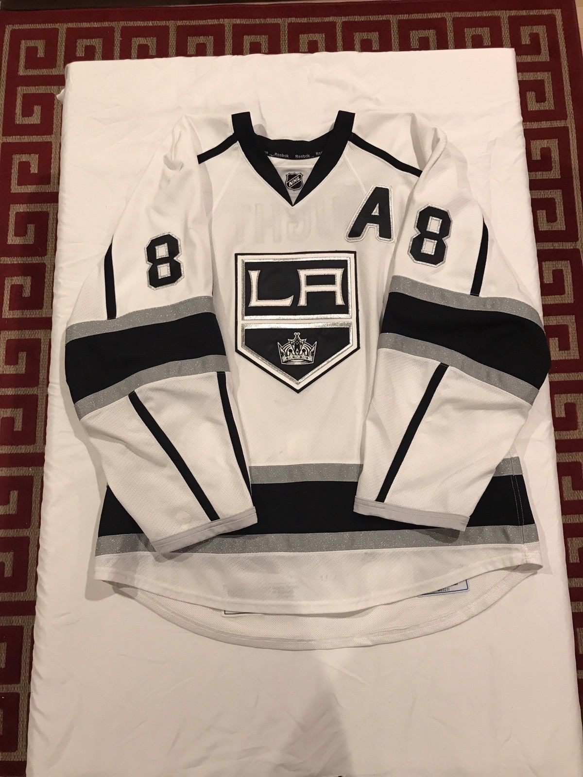 Drew Doughty Game Worn Used Kings NHL Jersey Meigray