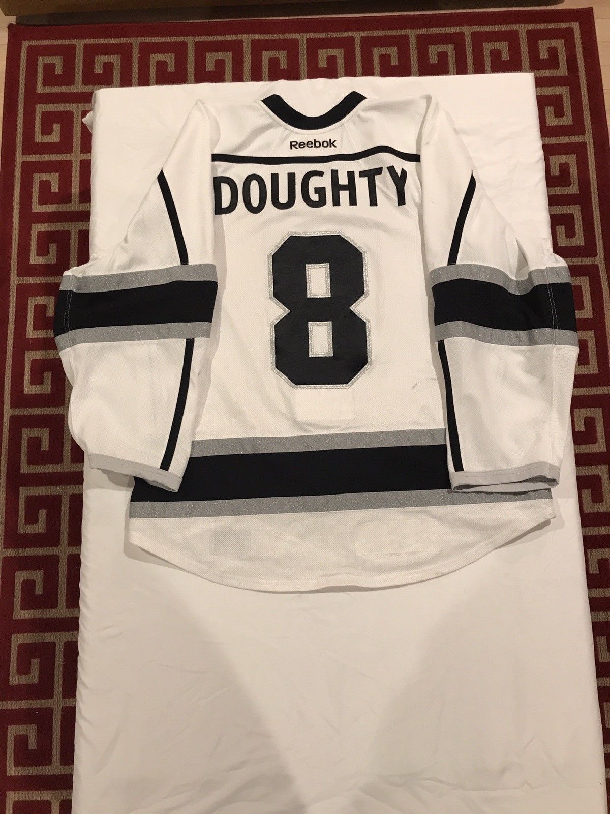 Drew Doughty Game Worn Used Kings NHL Jersey Meigray