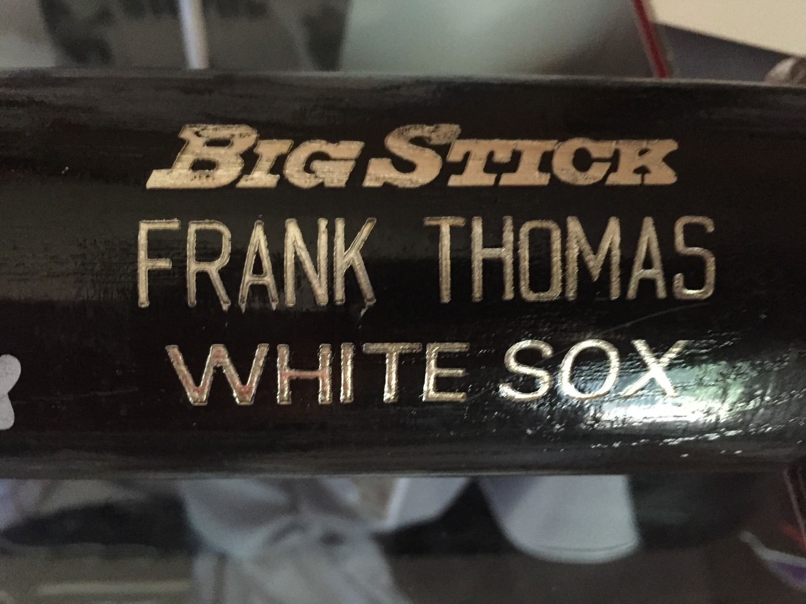 Frank Thomas Game Used Signed Autograph Bat White Sox A's Blue Jays HOF 500 HR