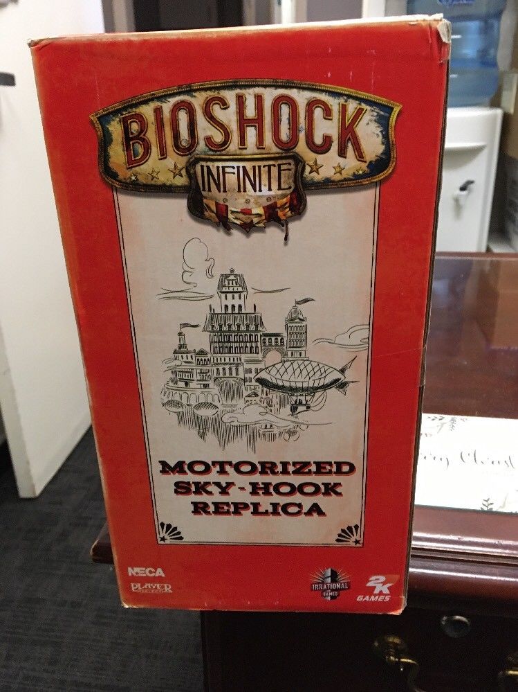 Bioshock Infinite Motorized Sky Hook Replica Factory Sealed NIB