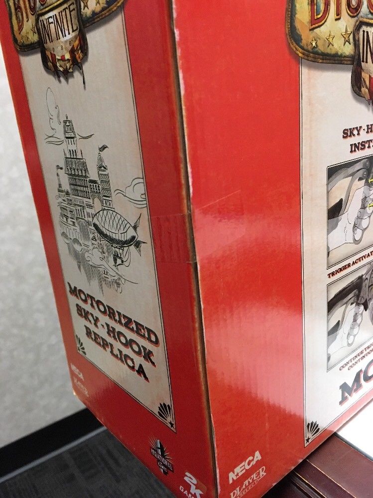 Bioshock Infinite Motorized Sky Hook Replica Factory Sealed NIB