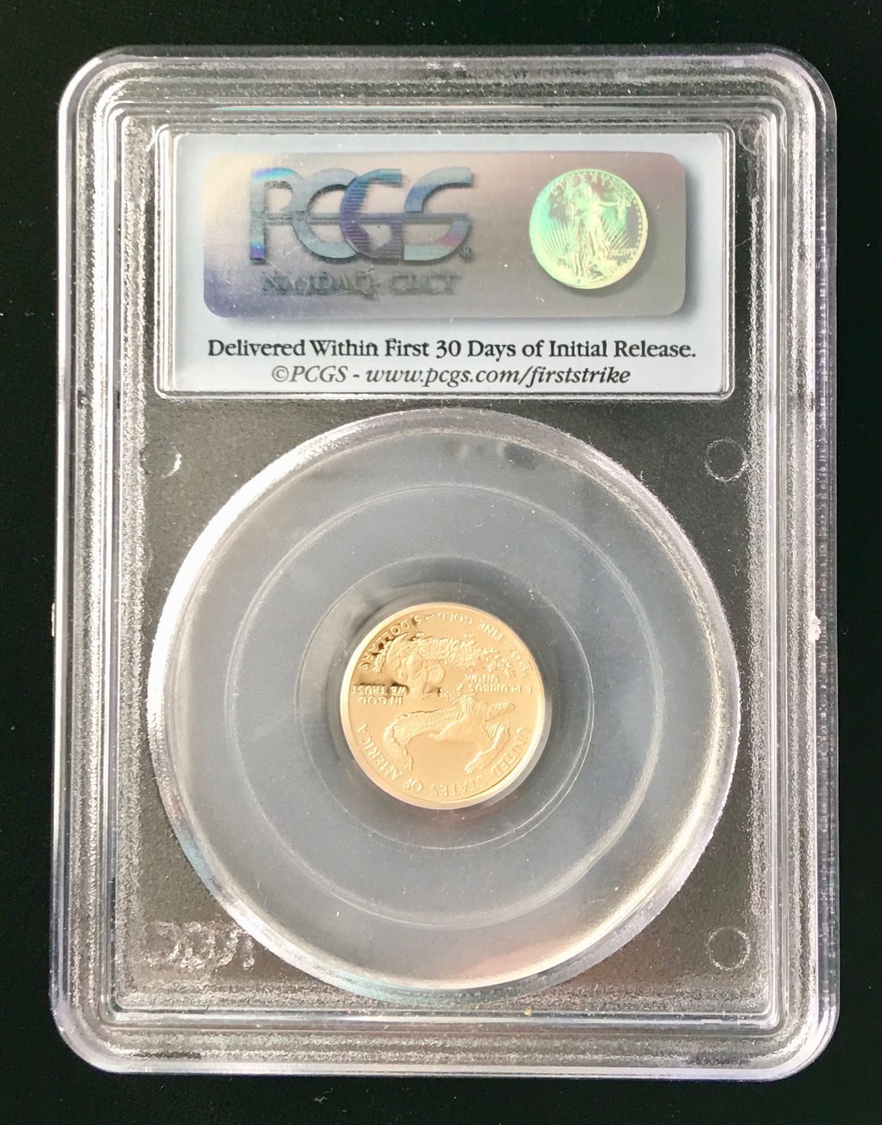 2005-W $5 FIRST STRIKE Gold Eagle PR69DCAM PCGS